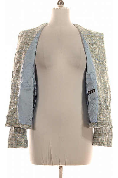 Windsor. Krátký Dámský Kabát Modrý Vel. 40 | windsor. | obrázek 3