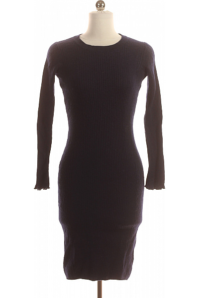  Šaty Pletené Modré TOMMY HILFIGER Second Hand Vel. S