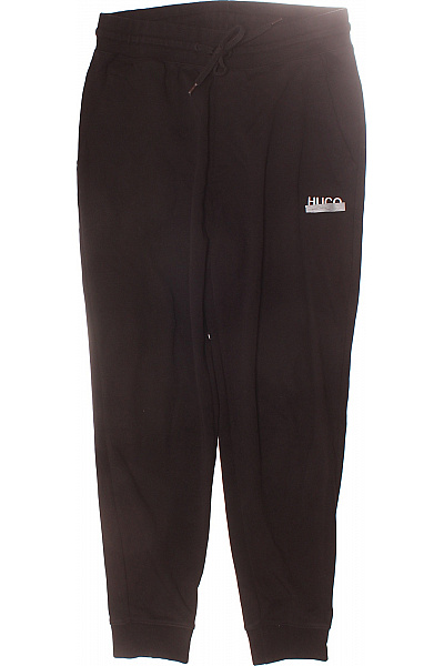 Pánské Tepláky Černé Hugo Boss Second Hand Vel. M