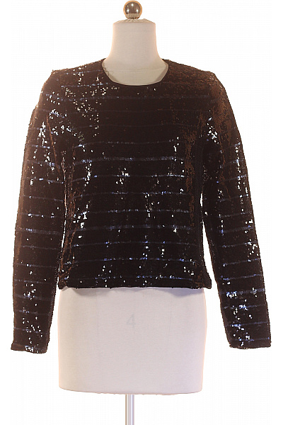 Společenská  Halenka Černá ZARA Vel. S