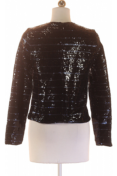 Společenská  Halenka Černá ZARA Vel. S | ZARA | obrázek 2