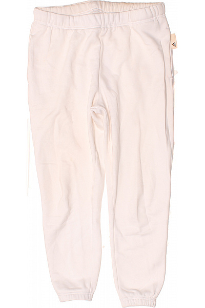 ADIDAS Dámské Kalhoty Bílé Second Hand Vel. M