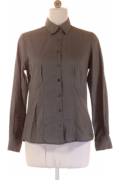 james nicholson Dámská bavlněná košile dlouhý rukáv vzorovaná slim fit elegantní pracovní Vel. M | james nicholson | obrázek 2