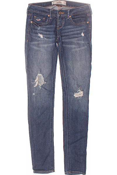 Hollister Boyfriend Dámské Džíny Modré Vel. 24/31