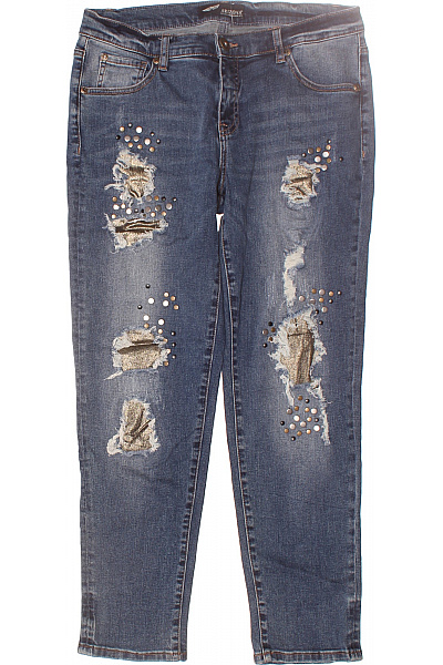 Dámské Džíny Modré Vel. 40