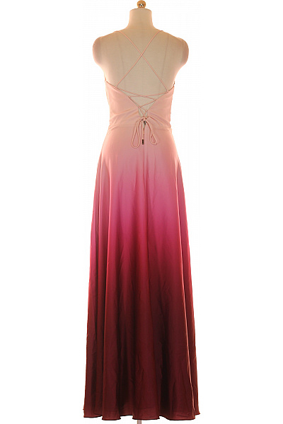 Společenské  Šaty Růžové Vel. 34 | Vera Mont | obrázek 2