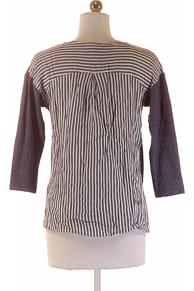  Halenka Pletená Modrá ATMOSPHERE Vel.  32 | ATMOSPHERE | obrázek 3