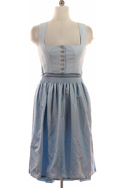 Společenské  Šaty Modré HEIMATLIEBE Vel. 38 | HEIMATLIEBE | obrázek 2