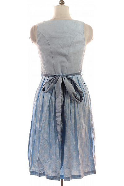 Společenské  Šaty Modré HEIMATLIEBE Vel. 38 | HEIMATLIEBE | obrázek 3