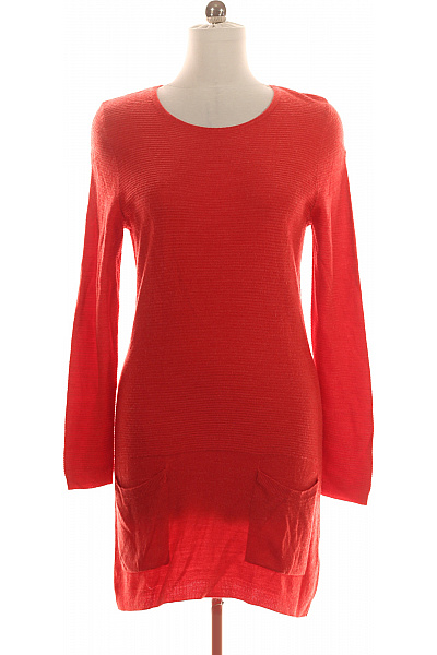  Šaty Pletené Červené