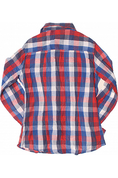 Terranova Dámská kostkovaná košile s dlouhým rukávem červená modrá bílá Velikost l | Terranova | obrázek 3