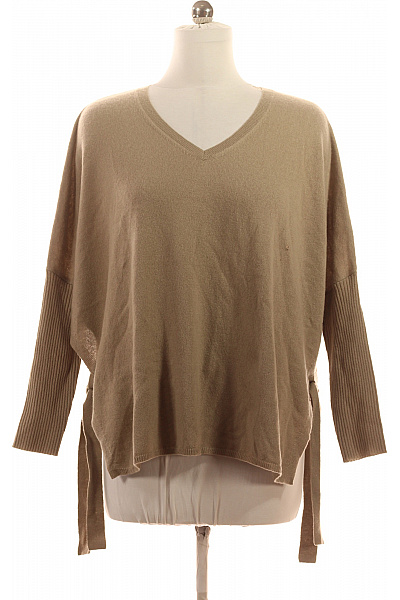 Dámský Pulovr Kašmírový Béžový ROSA & ME Vel. S