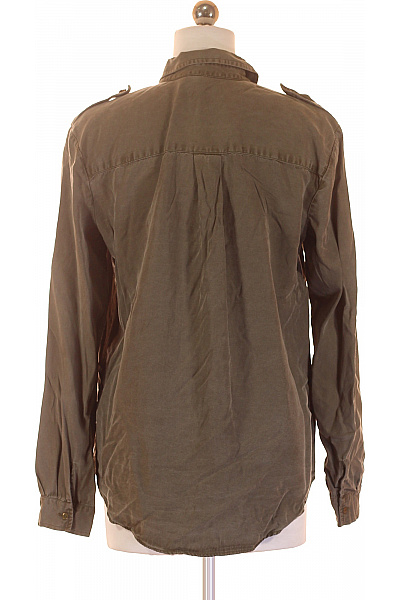 ZARA Společenská Dámská Košile Khaká Vel. S | ZARA | obrázek 3