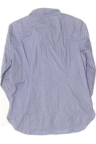 Marc O´Polo Dámská modrá strečová košile s dlouhým rukávem puntíkovaná slim fit Vel. 40 | Marc O´Polo | obrázek 3