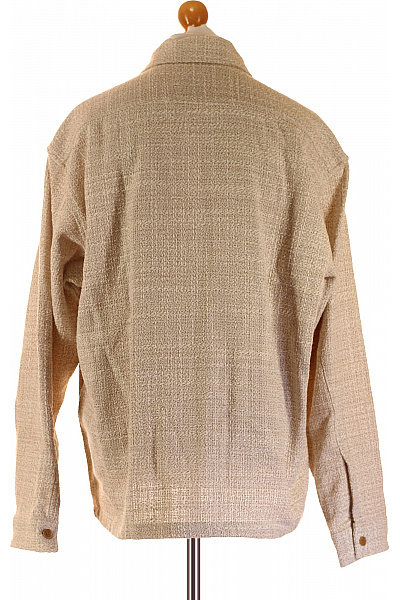 SAMSOE Krátký Pánský Kabát Béžový Second hand Vel. XXL | SAMSOE | obrázek 3