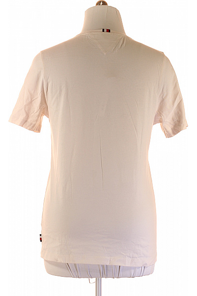 TOMMY HILFIGER Pánské Tričko s Potiskem Béžové Vel. L | TOMMY HILFIGER | obrázek 2