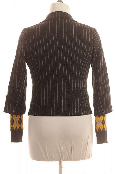 Teplé Dámské Sako Vlněné Šedé Vel. L | Unimoda | obrázek 2