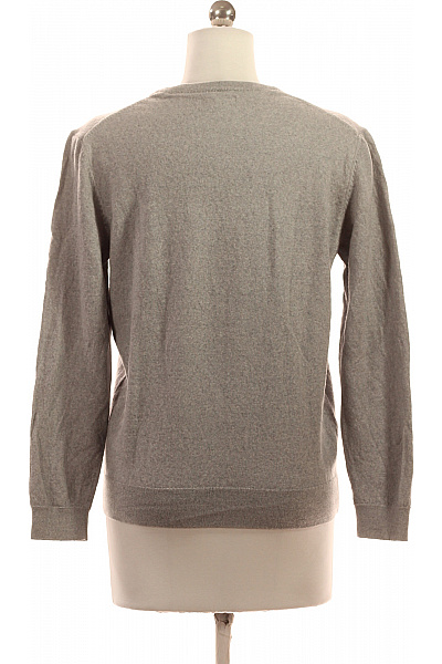 Ragman Pánský šedý svetr pulovr lehký basic s výstřihem do V Vel. s | Ragman | obrázek 3