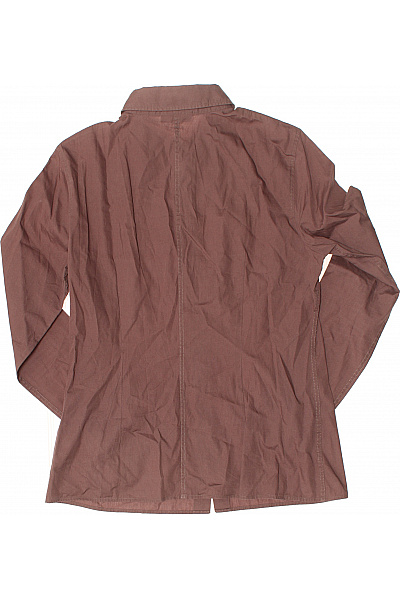 Marc O´Polo Dámská hnědá košile s dlouhým rukávem ležérní vypasovaná s výšivkou Velikost 38 | Marc O´Polo | obrázek 3