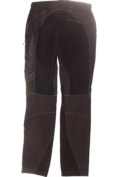 Dámské Kalhoty Rovné Šedé Second hand Vel. M