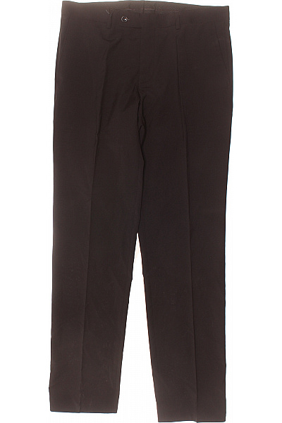 Společenské Pánské Kalhoty Černé Vel. 50 | Duffel & Rums | obrázek 2