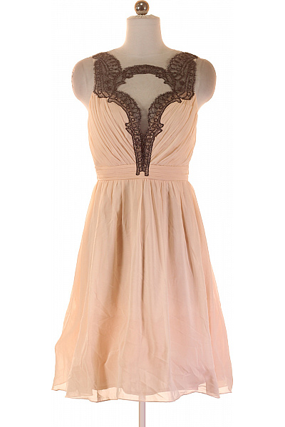  Šaty s Krajkou Růžové Little Mistress Vel. 38 | Little Mistress | obrázek 2