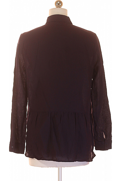  Halenka Jednobarevná Modrá ZARA Second hand Vel. S | ZARA | obrázek 3