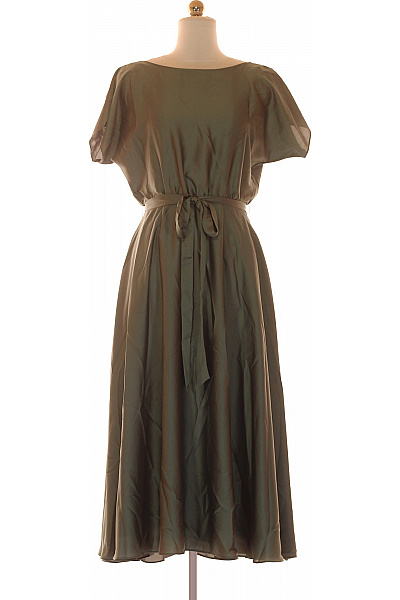 Swing Společenské  Šaty Zelené Vel. 34