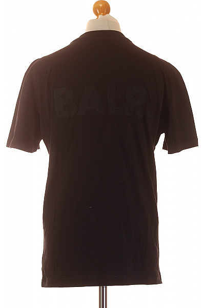 Pánské Tričko Černé BALR. Second hand Vel. S | BALR. | obrázek 3