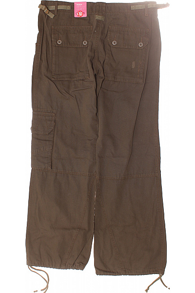 Dámské Kalhoty Kapsáče Zelené S.OLIVER Second hand Vel. 42