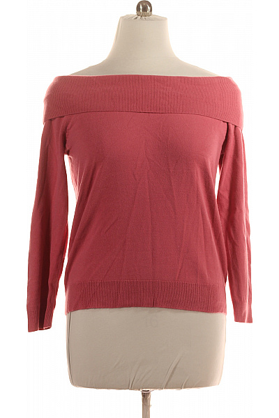 Dámský Svetr Růžový Next Second Hand Vel. 46