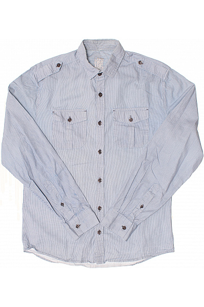 Pánská Košile Modrá Next Second Hand Vel. S