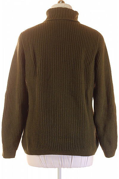 Pánský Rolák Vlněný Zelený Second hand Vel. 54 | Lorenzoni | obrázek 2