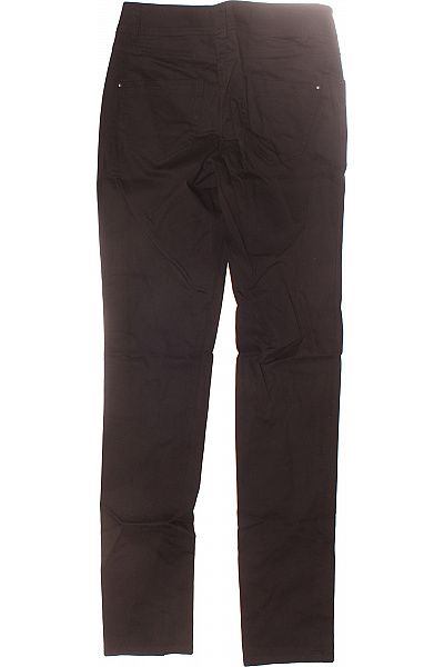 HALLHUBER Dámské Kalhoty Rovné Černé Vel. 32