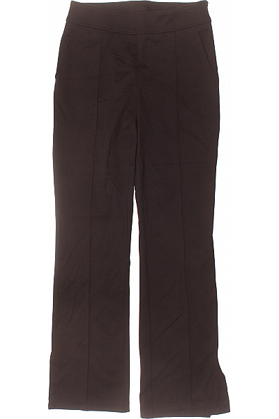 Dámské Kalhoty Rovné Černé Vel. 36