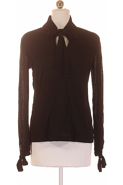 STEFANEL  Halenka Jednobarevná Černá Vel. S | STEFANEL | obrázek 2