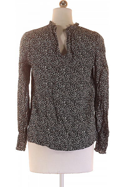 HALLHUBER Vzorovaná  Halenka Černobílá Vel. 36 | HALLHUBER | obrázek 3