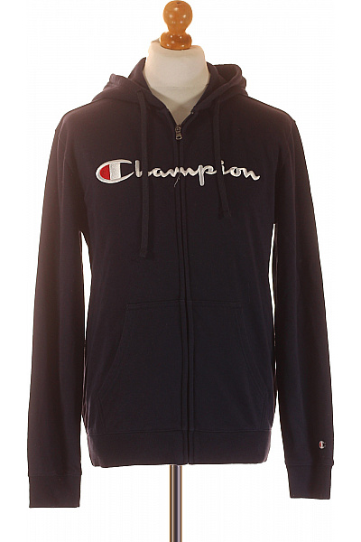 Champion Sportovní Pánská Mikina Modrá Vel. M | champion | obrázek 2