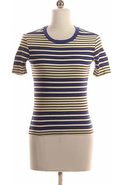 Dámské Tričko Modré STRADIVARIUS Vel. M | STRADIVARIUS | obrázek 2