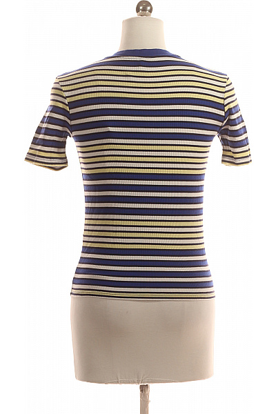 Dámské Tričko Modré STRADIVARIUS Vel. M | STRADIVARIUS | obrázek 3