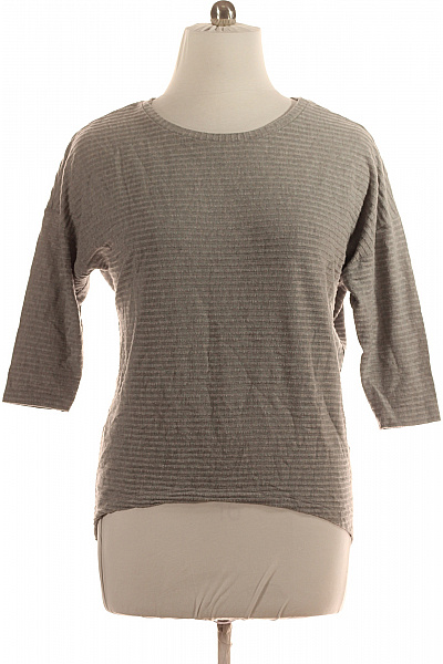 Jednoduché Dámské Tričko Šedé ONLY Vel. L | ONLY | obrázek 2