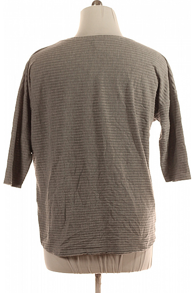 Jednoduché Dámské Tričko Šedé ONLY Vel. L | ONLY | obrázek 3