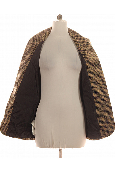 MANGO Krátký Dámský Kabát Hnědý Vel. 38 | MANGO | obrázek 4