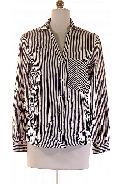 ZARA Dámská Košile Modrá Vel. S