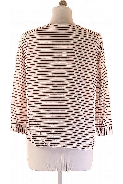 MANGO Dámská pruhovaná košile s dlouhým rukávem ležérní volná Vel. m | MANGO | obrázek 3