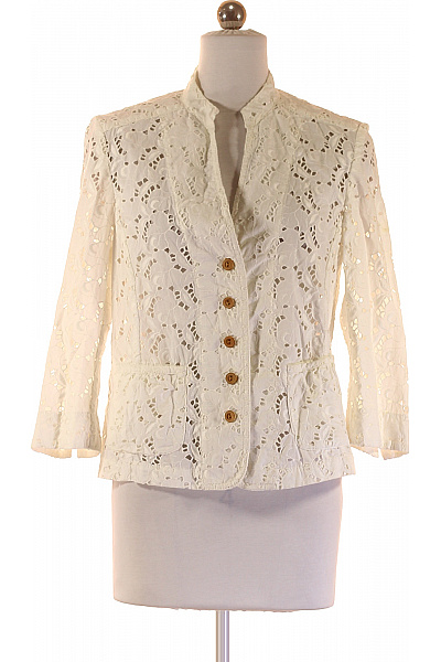 BANANA REPUBLIC Letní Dámské Sako Bílé Second Hand