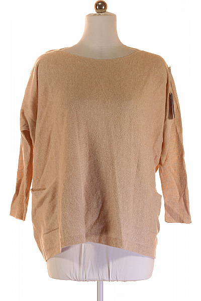 Dámský Pulovr Růžový Second hand | MAX TONSO CASHMERE | obrázek 2