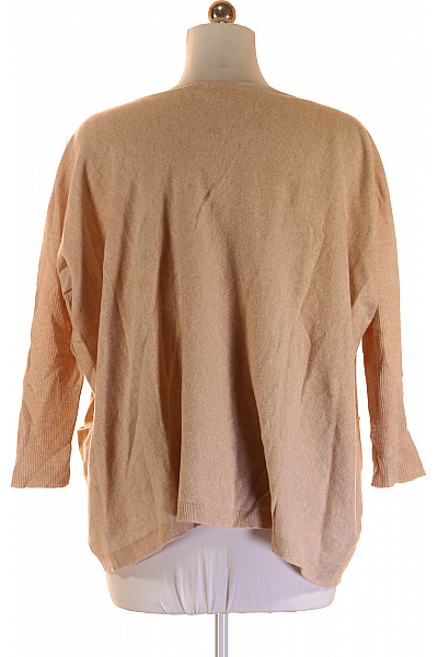 Dámský Pulovr Růžový Second hand | MAX TONSO CASHMERE | obrázek 3