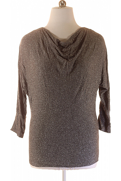 Společenská  Halenka Šedá Madonna Second hand Vel. L | madonna | obrázek 2