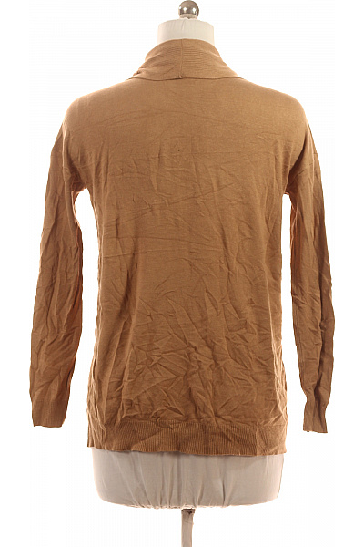 Orsay Dámský hnědý žebrovaný lehký kardigan bez zapínání Vel. L | Orsay | obrázek 3